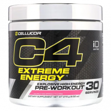 Booster pre workout C4 original ORANGE by CELLULOR C4 ENERGY 30 doses 204 Gr