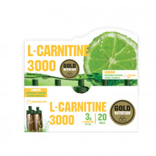 Gold Nutrition > L-CARNITINE 3000 MG LEMON - 20 VIALS