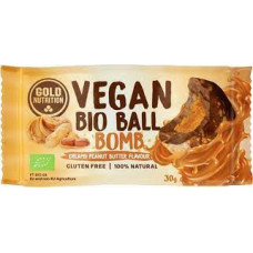 Gold Nutrition > Vegan Bio Ball Bomb 30g creamy peanut butter
