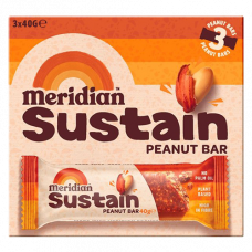 Meridian > Sustain Bars - Peanut Bar Multipack (3x40g)