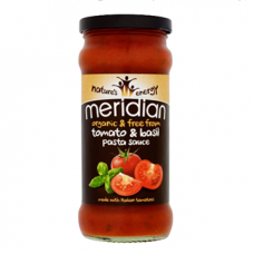 Meridian > Organic Tomato and Basil Pasta Sauce 350g