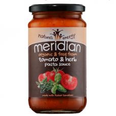 Meridian > Organic Tomato and Herb Pasta Sauce 440g