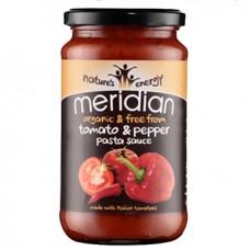Meridian > Organic Tomato and Pepper Pasta Sauce 440g
