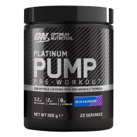 Optimum Nutrition > Platinum PUMP Pre Workout 380g Blue raspberry